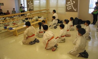 escuela de karate