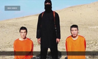 ISIS rehenes japoneses