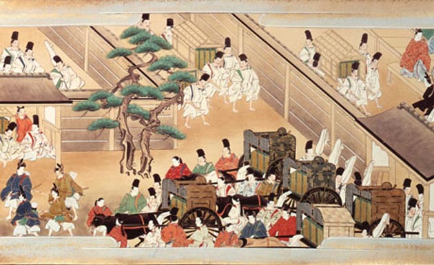 Folleto cocodrilo Pareja Historia de la literatura japonesa - Conoce Japón