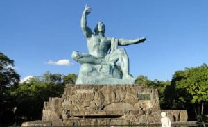 Escultura en el Parque de Nagasaki
