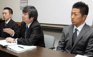 Abogados en un juicio en Japón