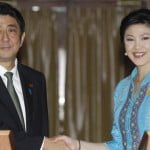 Primeros Ministros de Japón y Tailandia