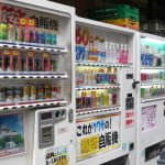 Máquinas expendedoras en Japón