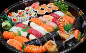 sushi, gastronomía japonesa