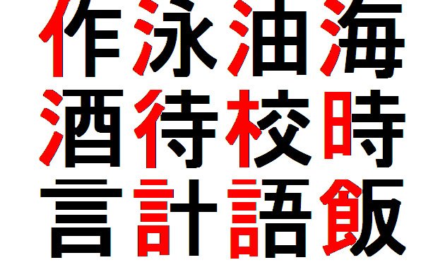 Kanji – Lección 11 – Kanjis con radicales