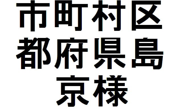 Kanji – lección 20 – División administrativa de Japón