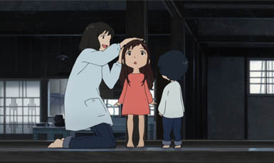 wolf children ame and yuki, top 10 película de anime