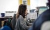 mujer trabajadora japonesa