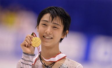 Yuzuru Hanyu medalla de oro