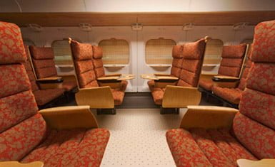Shinkansen interior