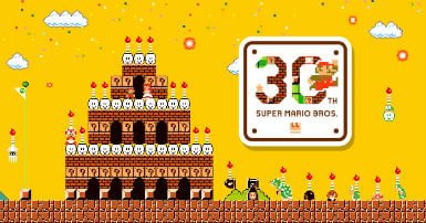 Super Mario celebra su 30 aniversario